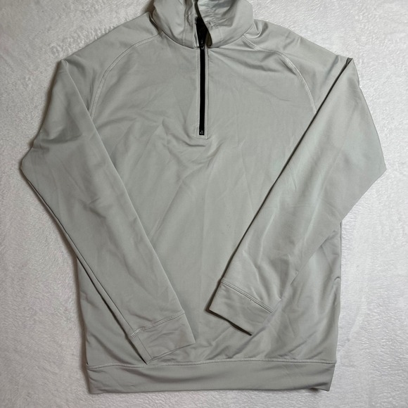 Swannies Golf Other - Swannies Golf Co Men's Medium 1/4 Zip Pullover Light Gray Performance Athleisure
